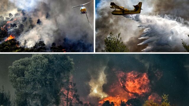 Πύρινα μέτωπα στη χώρα: Μαίνεται η φωτιά στη Ζάκυνθο, χωρίς ενεργό μέτωπο στη Μεσσηνία, καλύτερη η εικόνα στο Σοφικό Κορινθίας - 42 αγροτοδασικές πυρκαγιές το τελευταίο 24ωρο