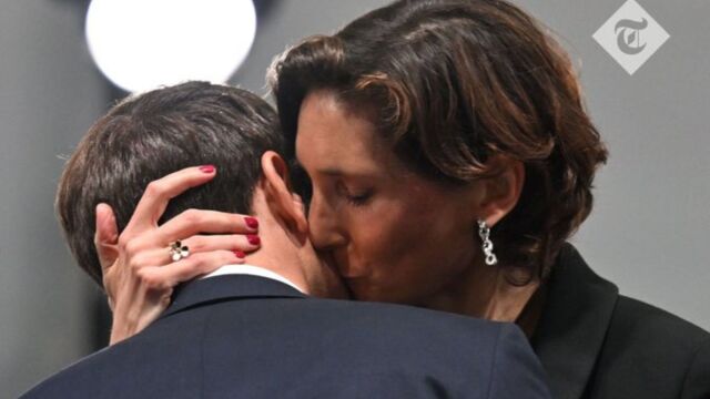 Ολυμπιακοί Αγώνες 2024: Σάλος στη Γαλλία με το... περίεργο φιλί του Μακρόν με την υπουργό Αθλητισμού