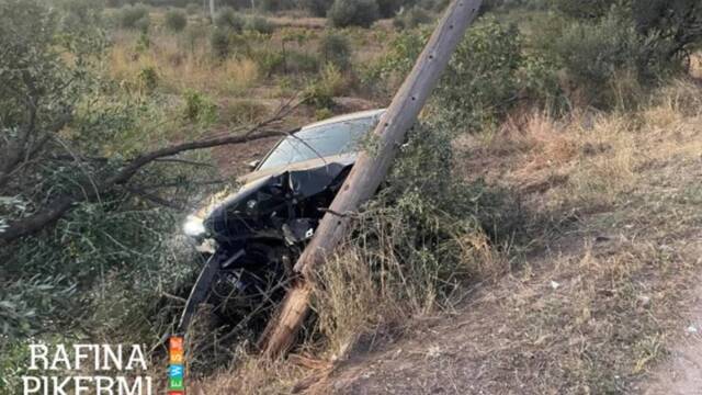 Σοβαρό τροχαίο για τον Ηλία Ψινάκη - Η BMW που οδηγούσε καρφώθηκε σε κολόνα